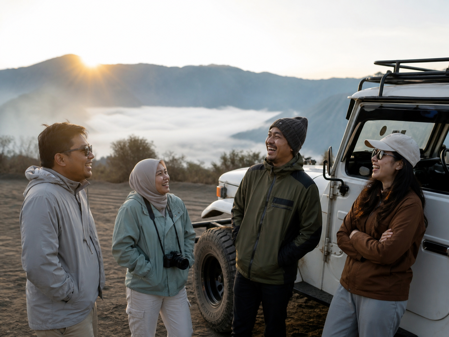 Dokumentasi kegiatan Private Trip Bromo Midnight
